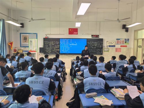 暖心护苗 平安"童"行——胶州公安走进校园筑牢安全屏障