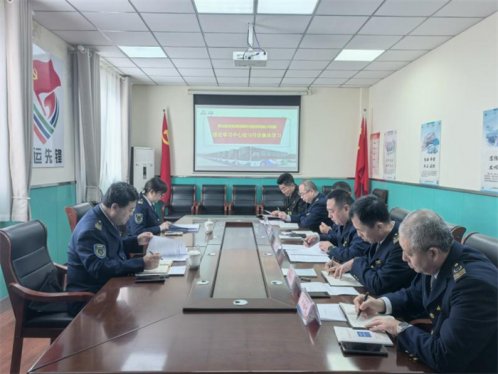 青岛交运集团列席旁听工作组督导莱西交通发展公司党委理论学习中心组学习